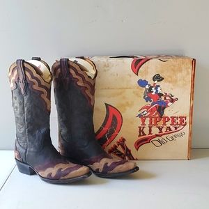 Yippee Kiyay by Old Gringo Leather Boots NWT